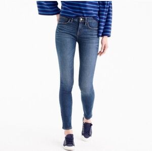J. Crew 8” Toothpick Jeans Skinny Denim Casual Size 30